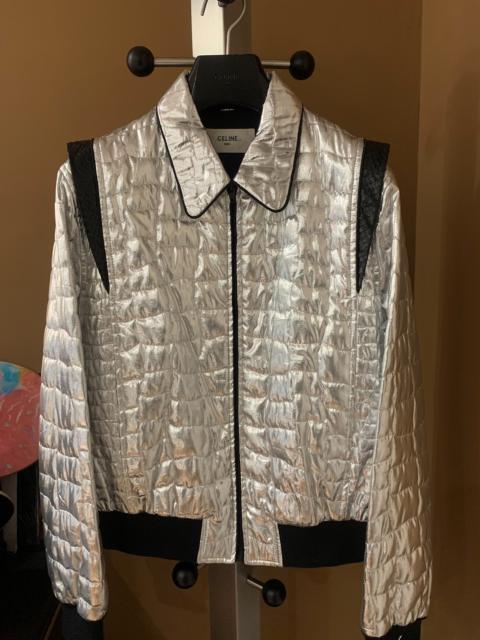CELINE Celine 19SS Metallic crocodile-embossed Jacket