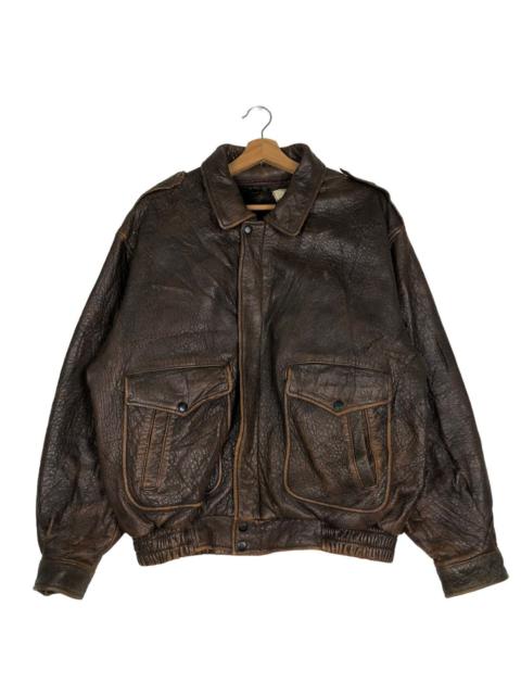 Other Designers 🔥VINTAGE FLY LEATHER JACKET YARD SELECTION ISSEY MIYAKE