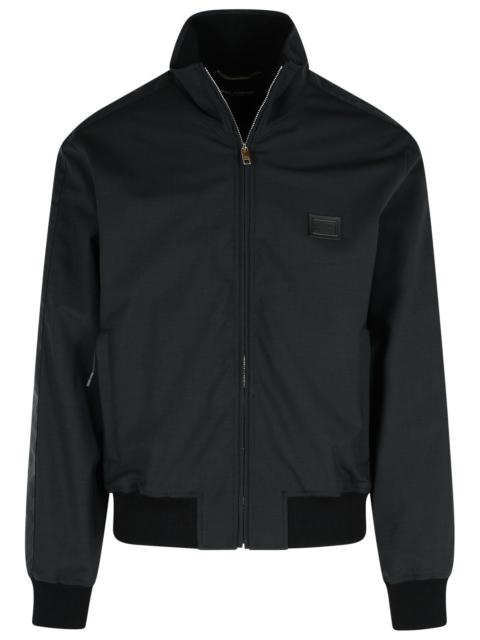 Dolce & Gabbana Dolce & Gabbana Black Wool Blend Jacket Men