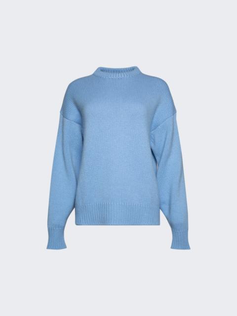 AMIYA Ursa Relaxed Cashmere Sweater Light Blue