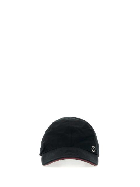 GUCCI Gucci Men Black Cotton Blend Baseball Cap