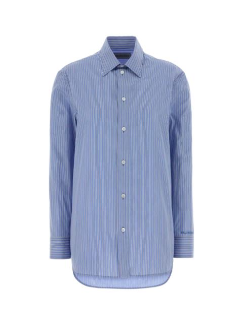 BALENCIAGA Balenciaga Women Embroidered Poplin Shirt
