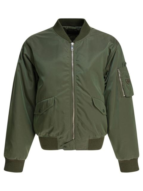Prada Re-nylon Bomber Jacket