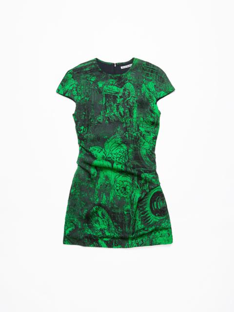 Printed dress - Green