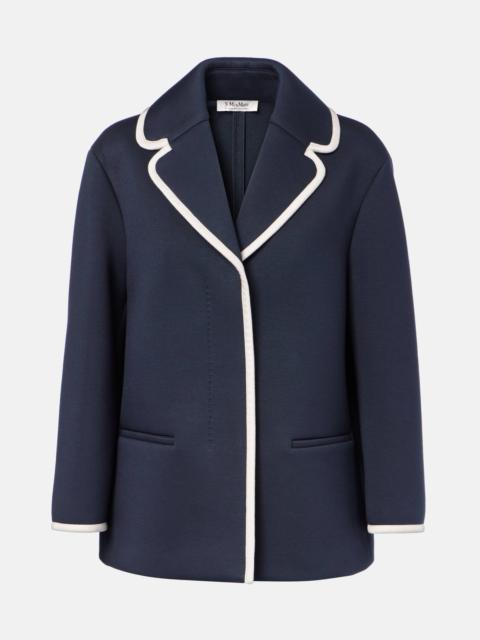 'S Max Mara Single-breasted jersey blazer