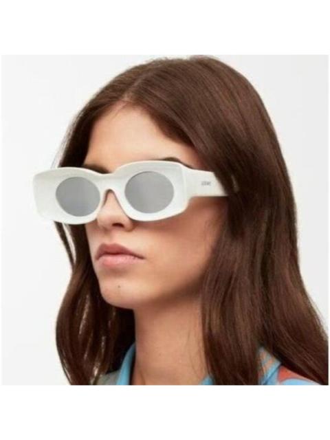Loewe NEW LOEWE SUNGLASSES LW40033I 21C WHITE UNISEX EYEWEAR