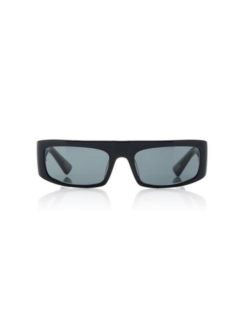 KHAITE x Oliver Peoples 1979C Square-Frame Acetate Sunglasses black