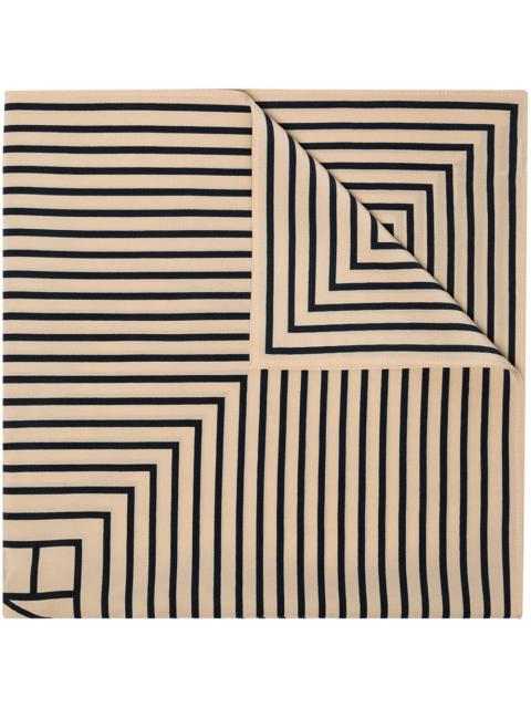 Totême Toteme Women Monogram Silk Scarf