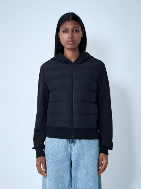 Moncler Quilted Hooded Cardigan