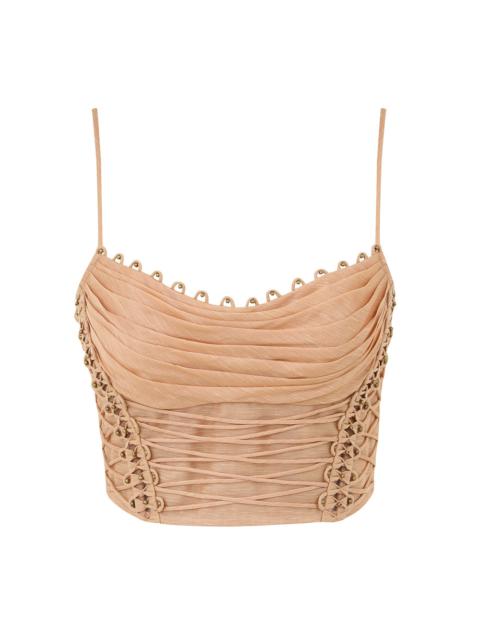 Zimmermann REBELLION BEADED BODICE