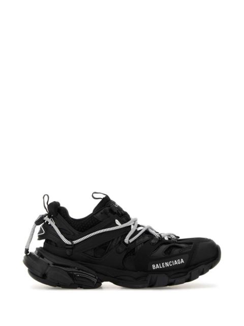BALENCIAGA Balenciaga Women Black Mesh And Rubber Track Trail Laces Sneakers