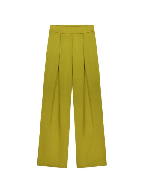 straight-leg trousers