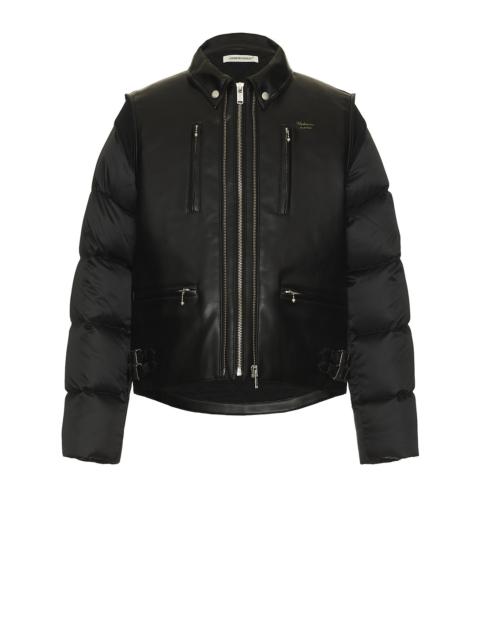 UNDERCOVER Leather Blouson