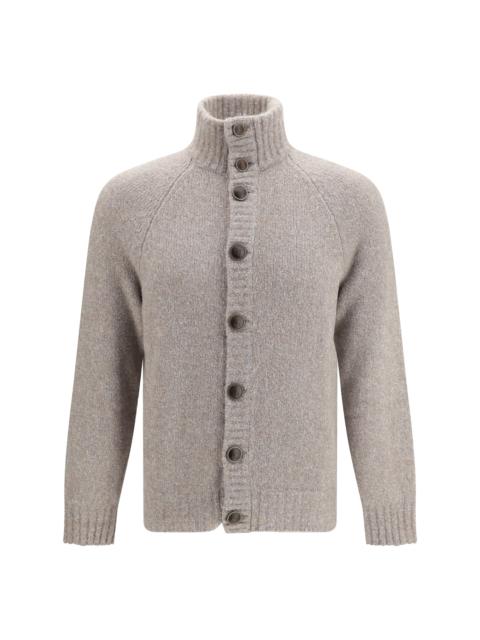 Brunello Cucinelli Brunello Cucinelli Wool Silk Cashmere Cardigan Roccia