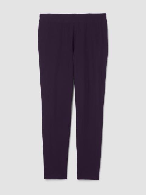 EILEEN FISHER Washable Stretch Crepe Slim Pant