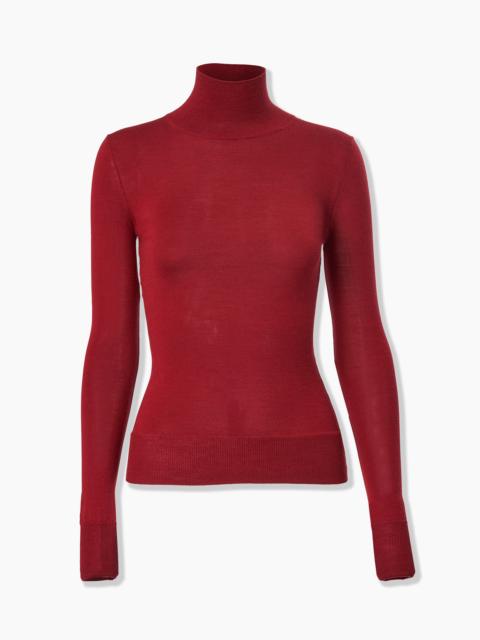 CAROLINA HERRERA Merino-Silk Turtleneck Sweater