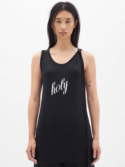 Ann Demeulemeester Seva ''Holy'' Print Tank Top