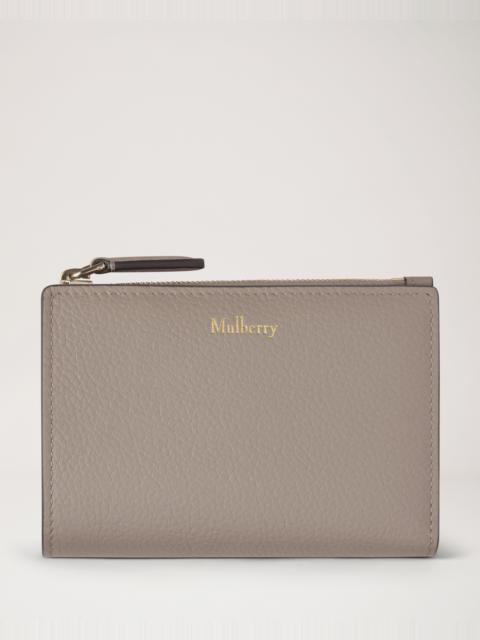 Mulberry Continental Bifold Zipped Wallet
Cashmere Taupe Small Classic Grain