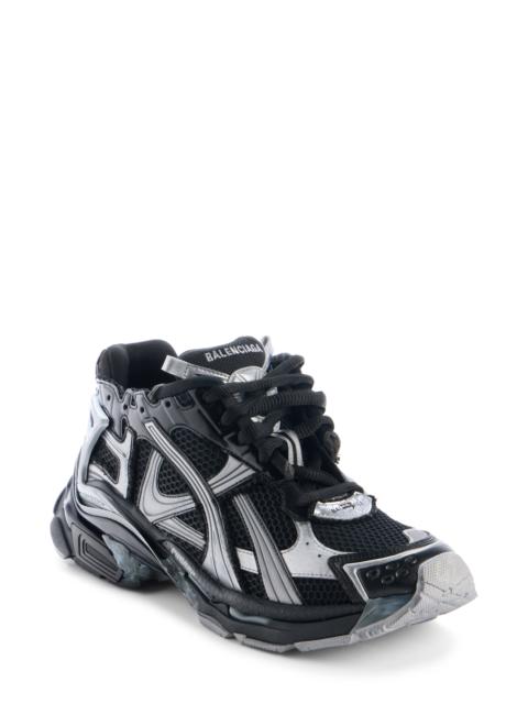 BALENCIAGA Balenciaga Runner Sneaker in Black /Silver at Nordstrom