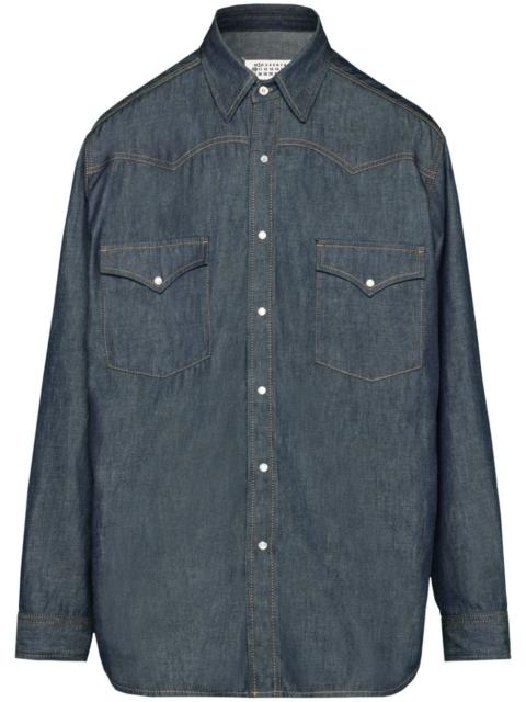 Maison Margiela long-sleeve denim shirt