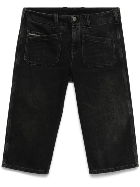 Diesel Women `De-Keate-Short` Denim Shorts