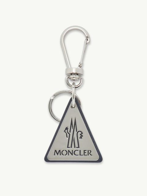 Moncler Logo Leather Key Ring