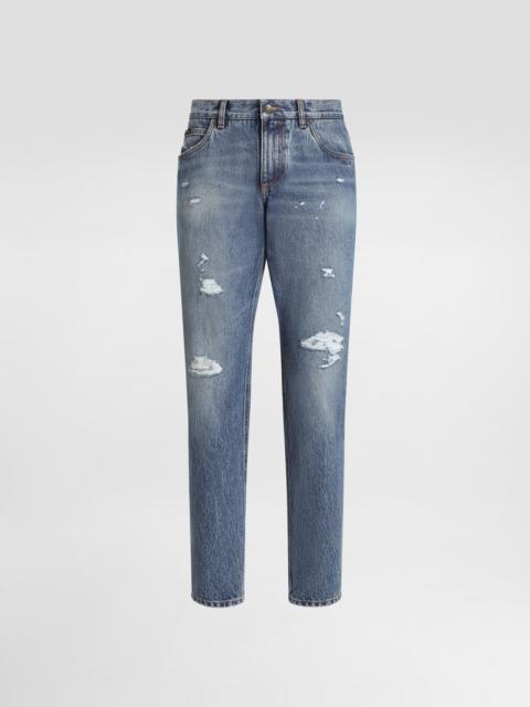 Dolce & Gabbana Regular cotton jeans
