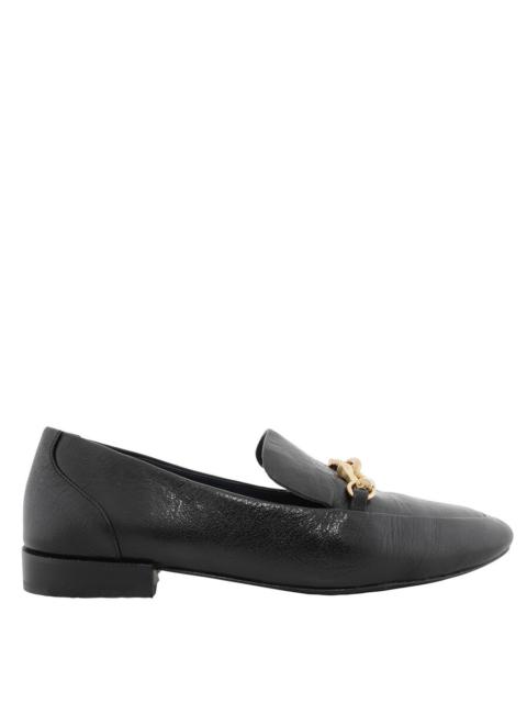 Other Designers Tory Burch Jessa Leather Loafers - Perfect Black/Gold