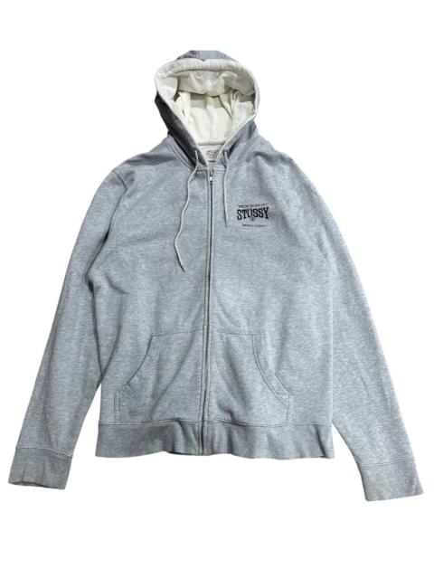 Stüssy Stussy Zip Up Sweatshirt Hoodie Small Logo