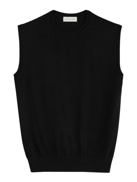 Dries Van Noten Mirror Cotton Vest