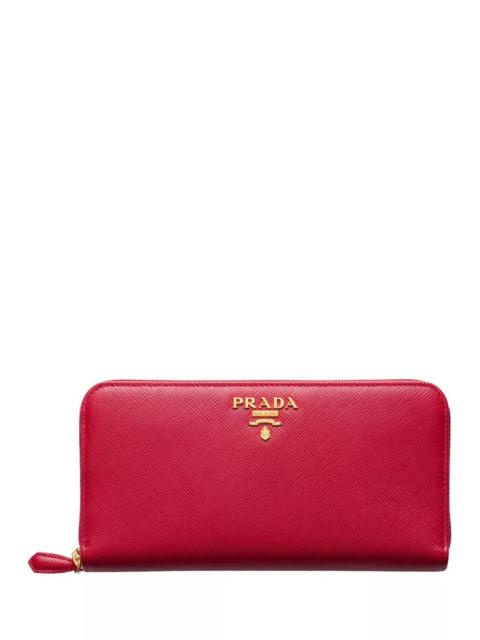 Prada Large Saffiano Leather Wallet