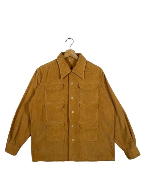 Engineered Garments Vintage Nepenthes Corduroy Shirt M Size Brown Colour