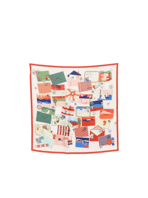 FENDI Fendi Neutrals Scarves Women