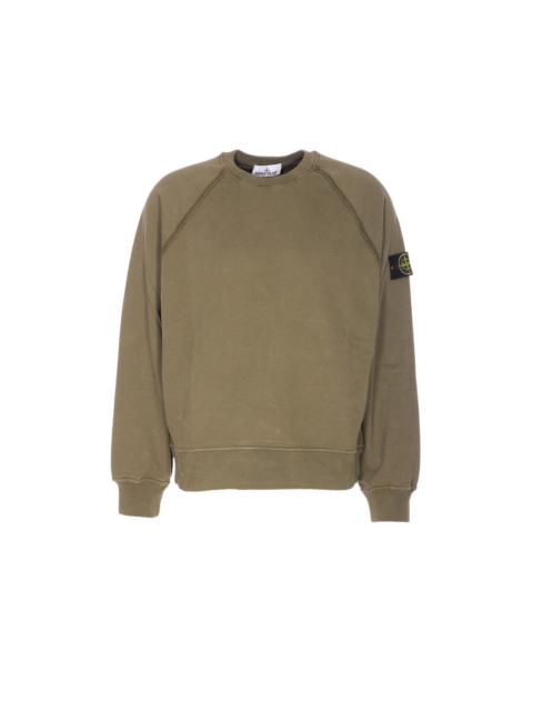 Stone Island Stone Island Men Logo Oversize Sweatshirt