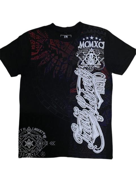 Other Designers Vintage y2k Southpole truth and liberty black tee