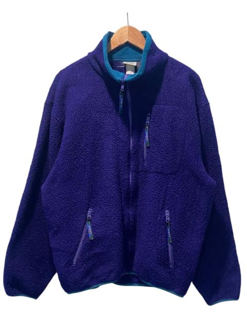 Other Designers Vintage 90s L.L. Bean Deep Pile Sherpa Fleece Jacket