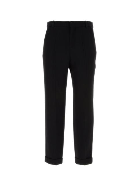 Balmain Black wool pant