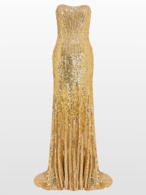JENNY PACKHAM Jenny Packham Sarai Gown in Cashmere at Nordstrom