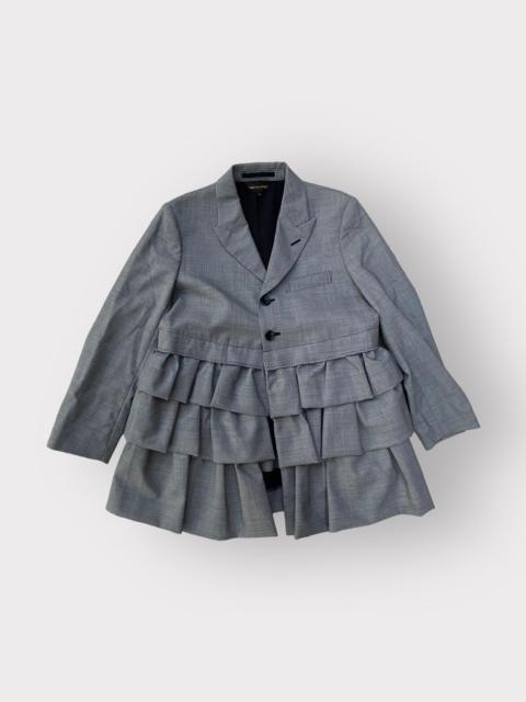 Comme Des Garçons SS17 Houndstooth Layers Blazer