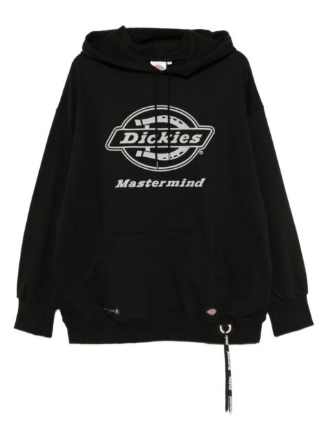 mastermind JAPAN x Dickies logo-print hoodie