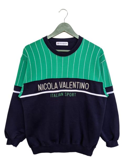 Other Designers Designer - Vintage Nicola Valentino Two Tones Sweatshirt