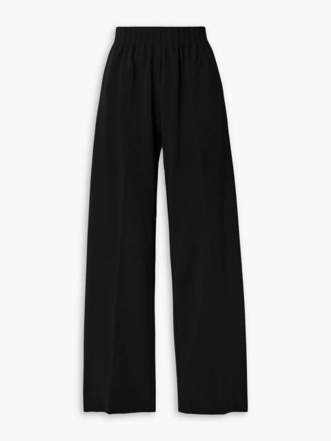 FFORME Maud wool-blend crepe wide-leg pants