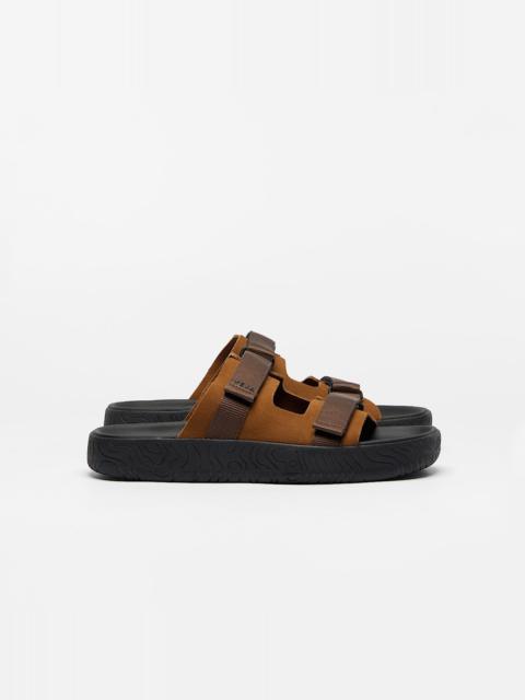 VEJA ARPOADOR SUEDE COGNAC EAGLE BLACK