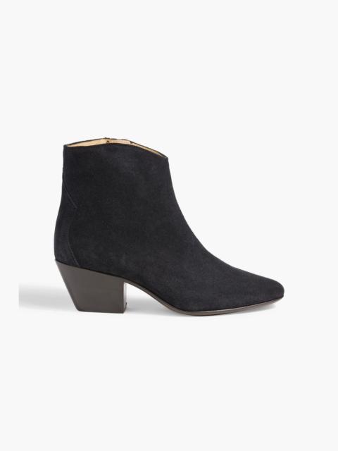 Isabel Marant Dacken suede ankle boots