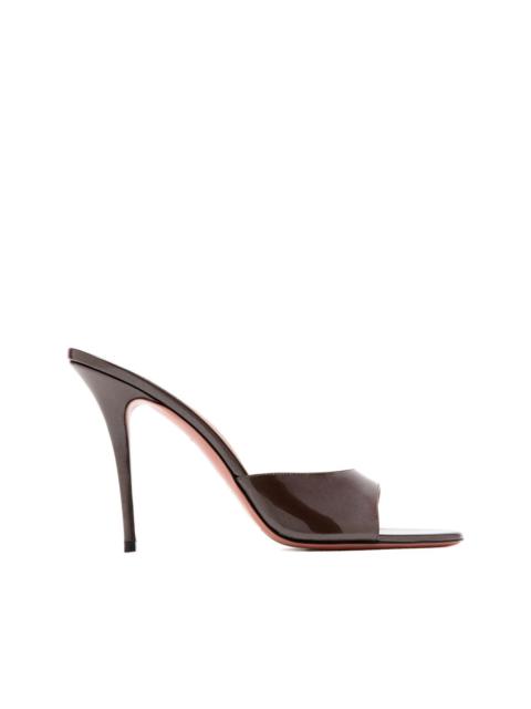Amina Muaddi Elodie patent sandals