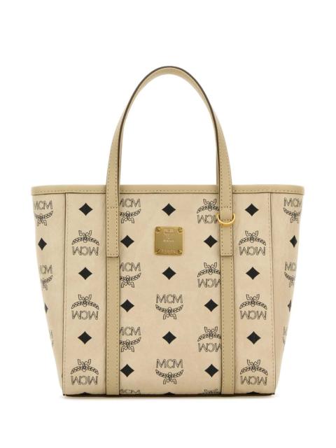 MCM Mcm Women Printed Canvas Mini Tony Handbag