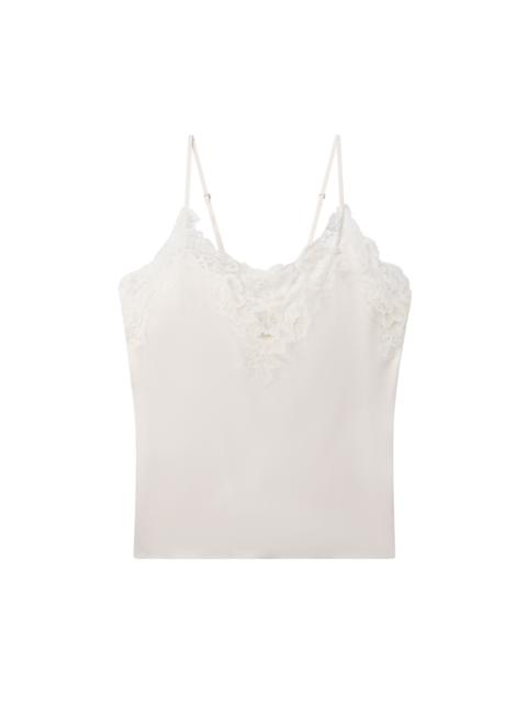 A.L.C. Hana Satin and Lace Camisole Top