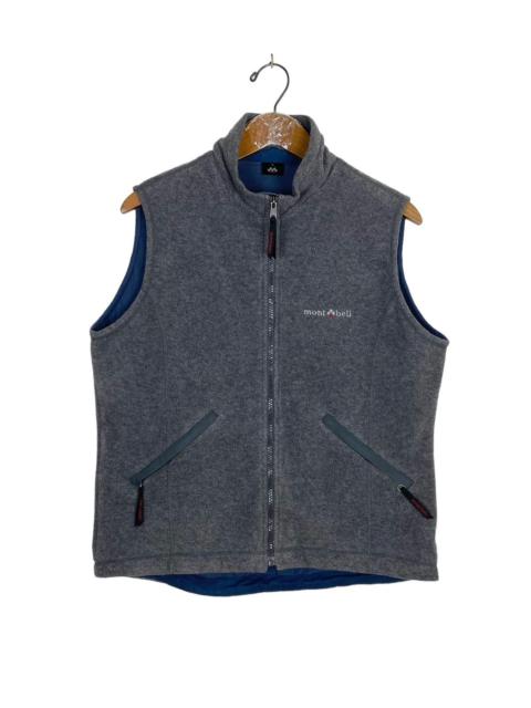 Other Designers Rare‼️Montbell Fleece Vest Polartec Small Logo Made in Japan