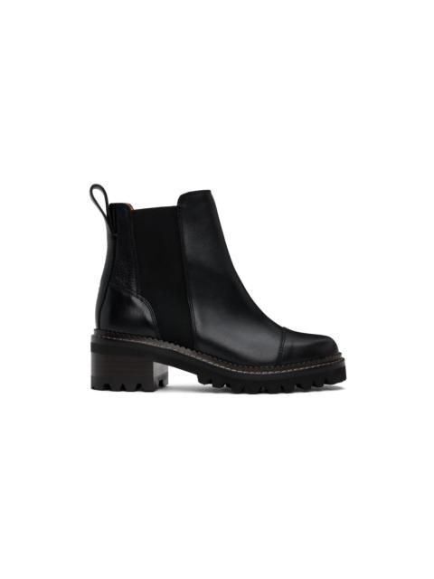 See by Chloé Black Mallory Boots