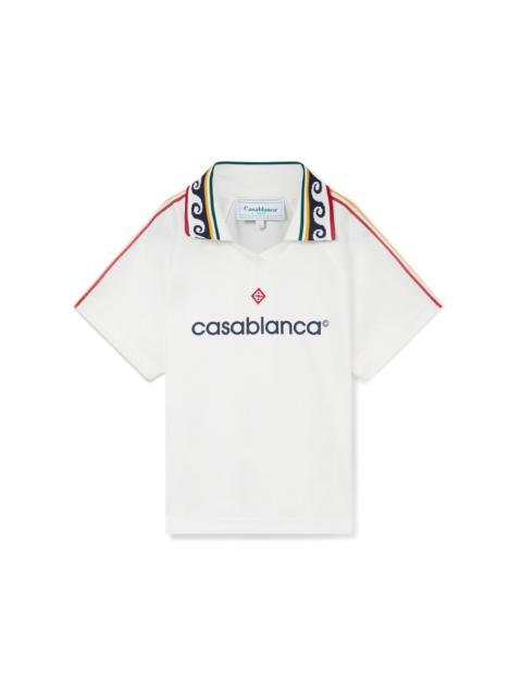 CASABLANCA Jacquard Monogram Football Shirt | Casablanca Paris